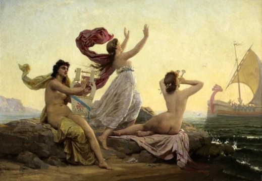 Marie-François_Firmin-Girard_-_Ulysses_and_the_Sirens,_1868